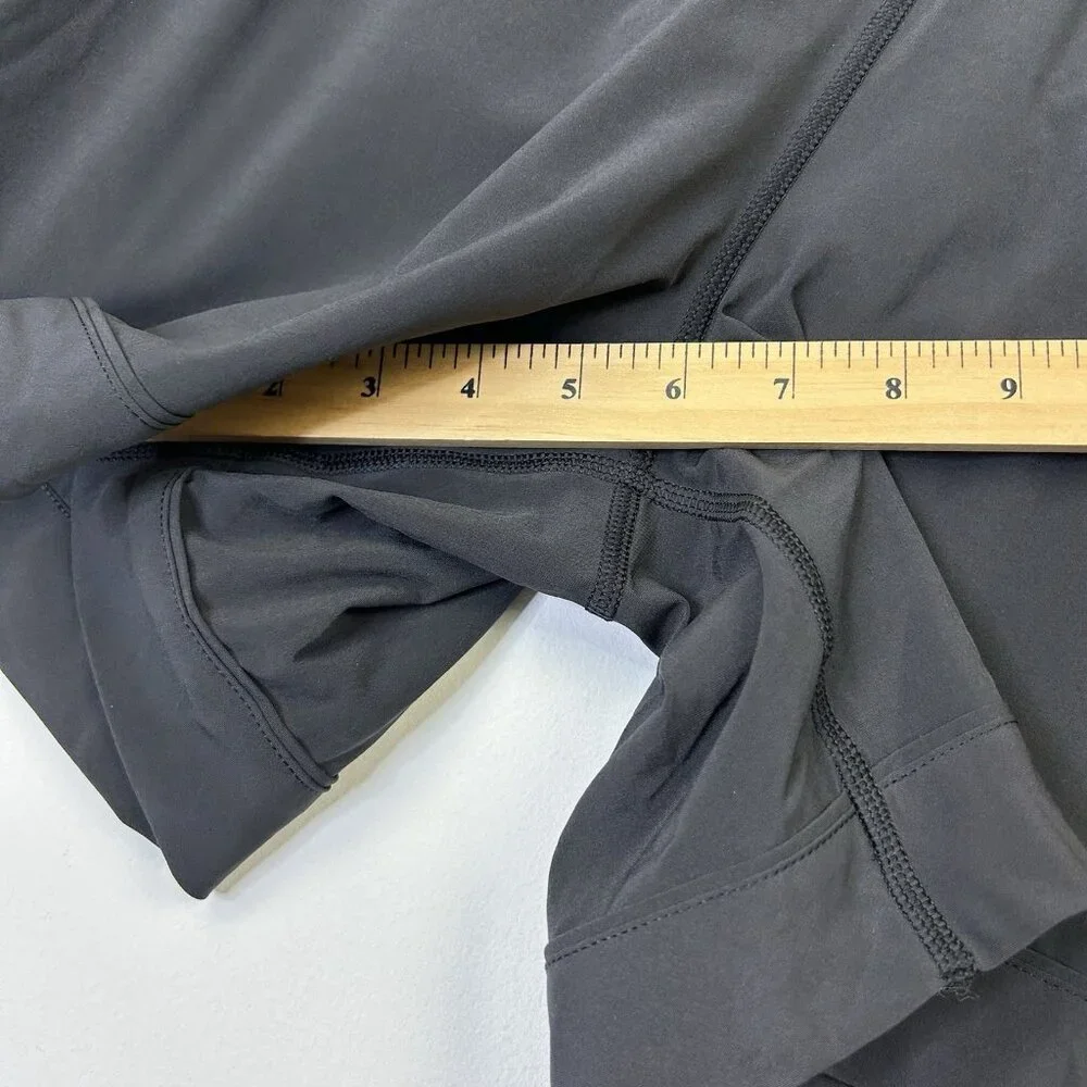 Ivivva Lululemon Lined Shorts Girls Size‎ 14 Black 6”